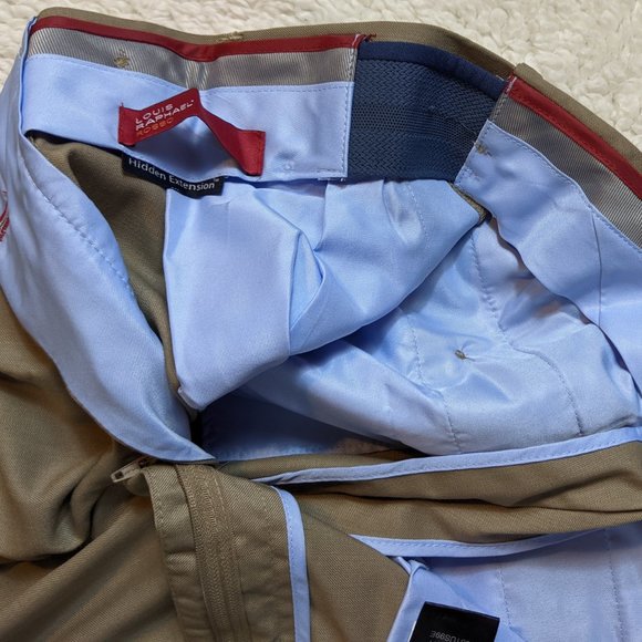 Louis Raphael Rosso Flat Front Dress Pant - Picture 5 of 9